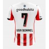 PSV Eindhoven Ruben van Bommel #7 Hemmakläder 2025-26 Kortärmad